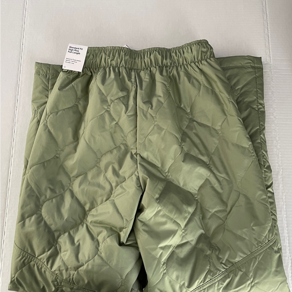 NWT Nike XS Sportswear Women's Essential Quilted High-Waisted OpenHem Pants - Picture 7 of 11